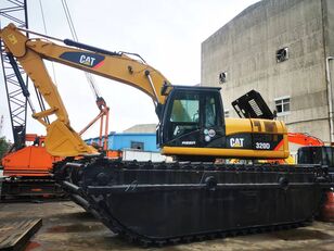 Caterpillar 320D amphibious excavator