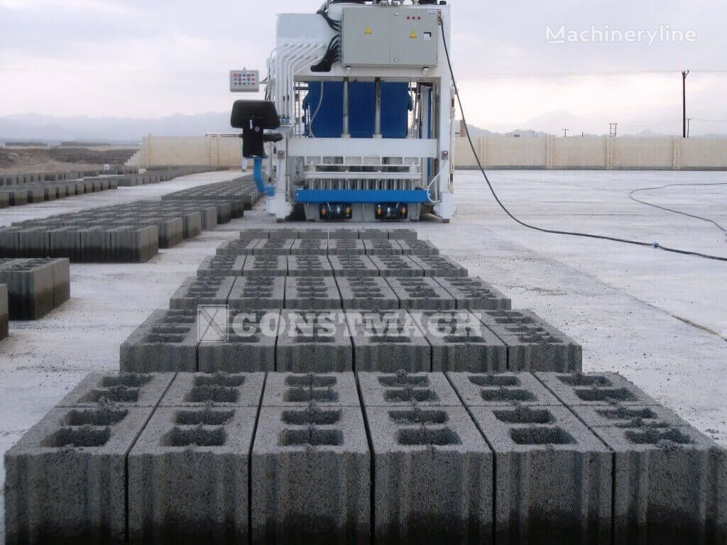 new Constmach Movable Concrete Block Making Machine