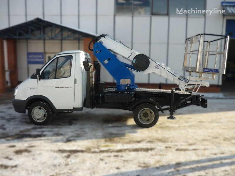 new GAZ VIPO-12t na baze GAZEL bucket truck