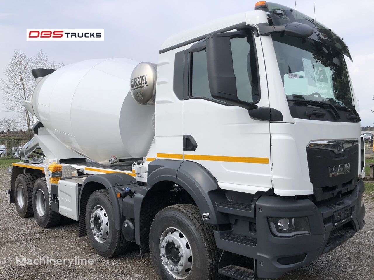 new MAN TGS 35.480, 8x4 BB, EURO 6, YEAR 2023,  9m, 1om - NEW concrete mixer truck