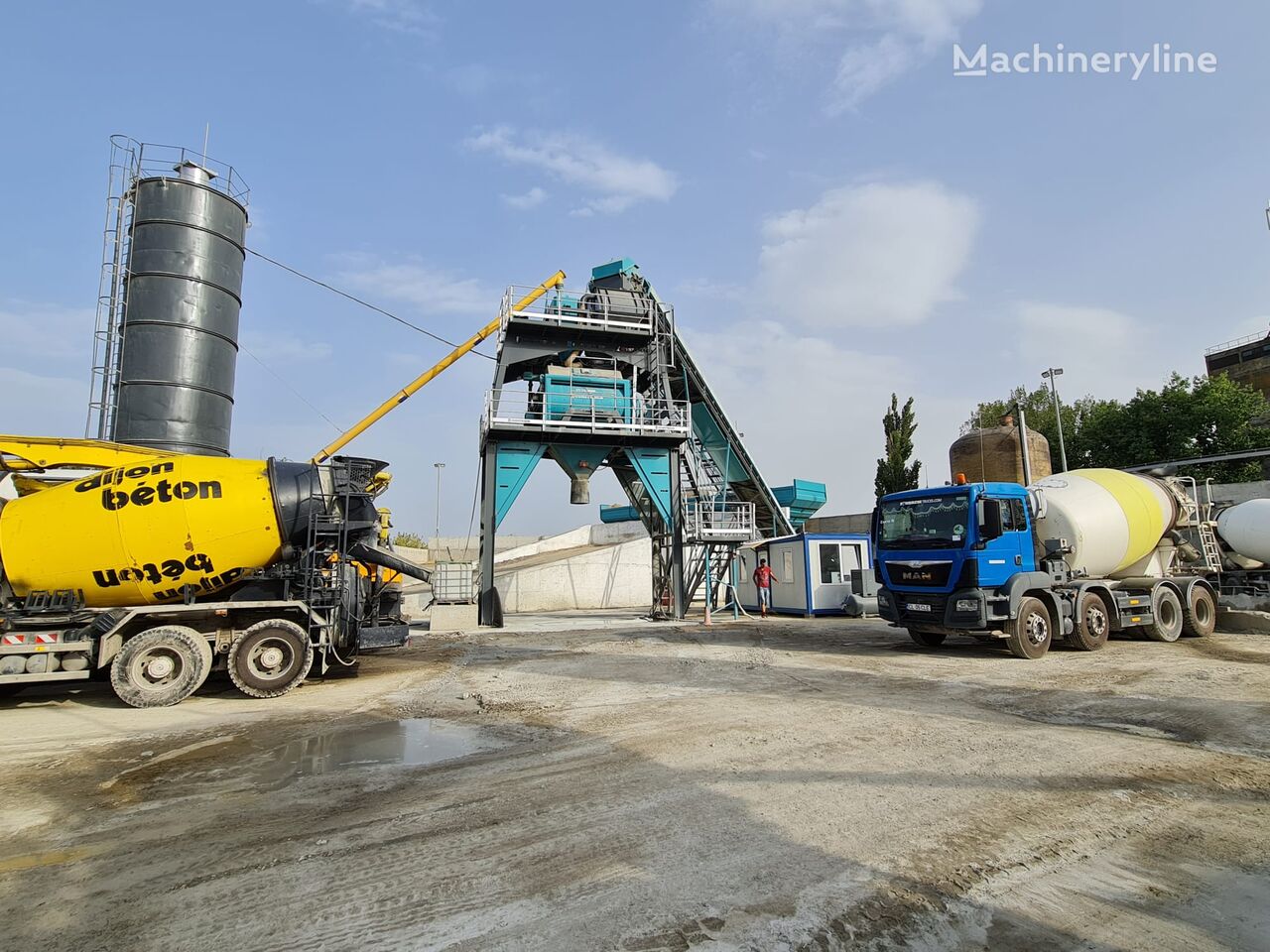 new Constmach Large Capacity Stationary Concrete Mixing Plant 160 m3/h concrete plant