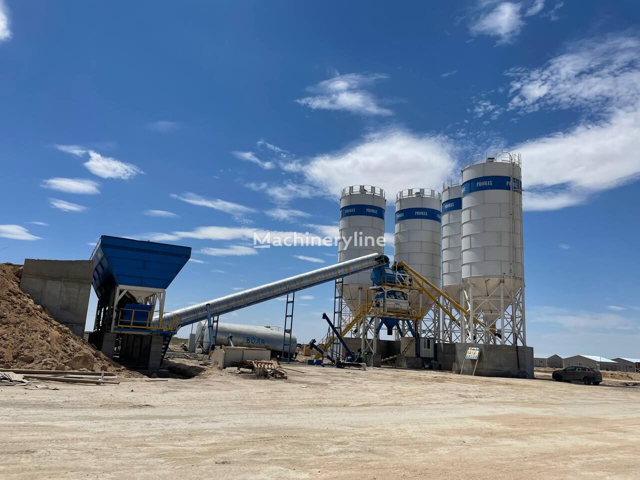 new Promax STATIONARY Concrete Batching Plant PROMAX S160-TWN / S200-TWN concrete plant