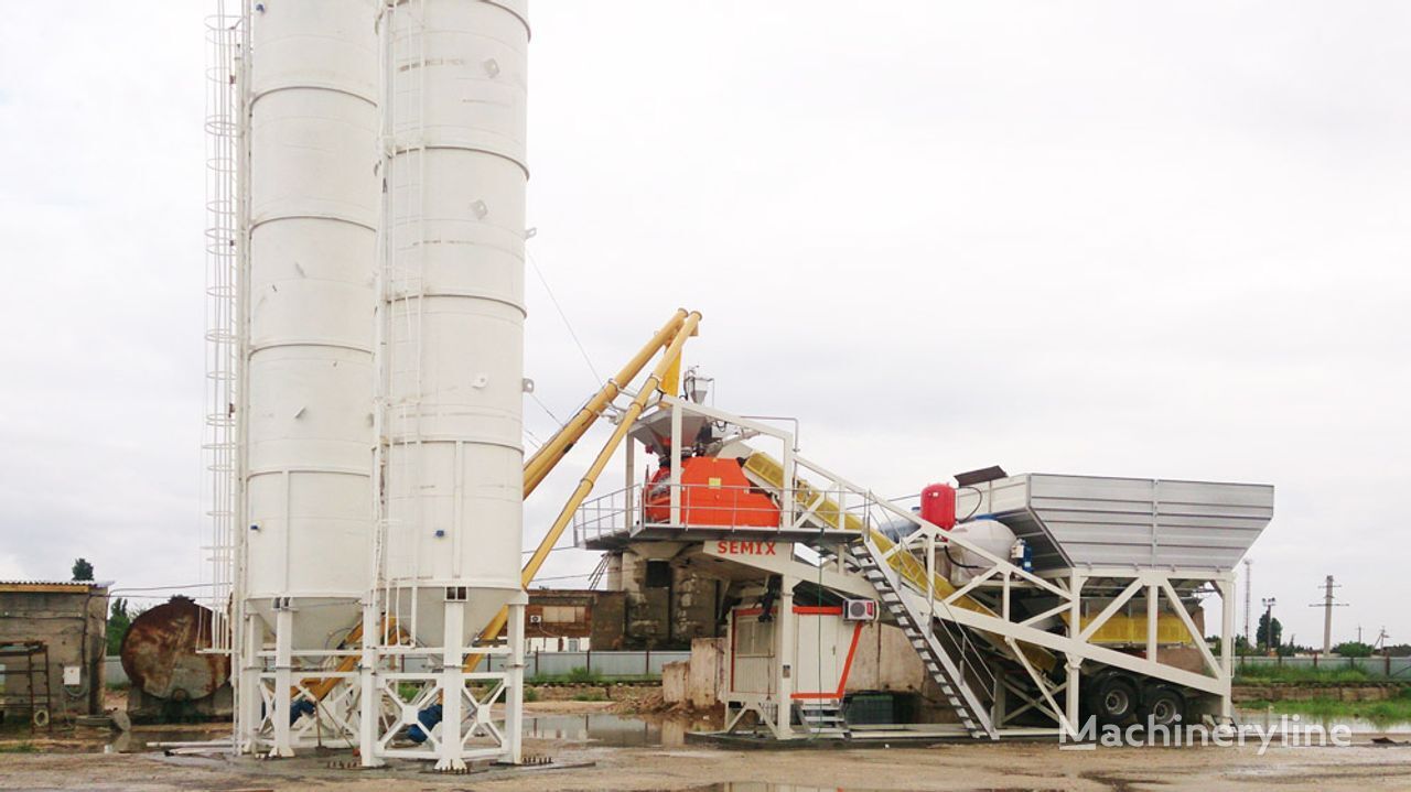 new Semix MOBILE CONCRETE BATCHING PLANTS 60 V concrete plant