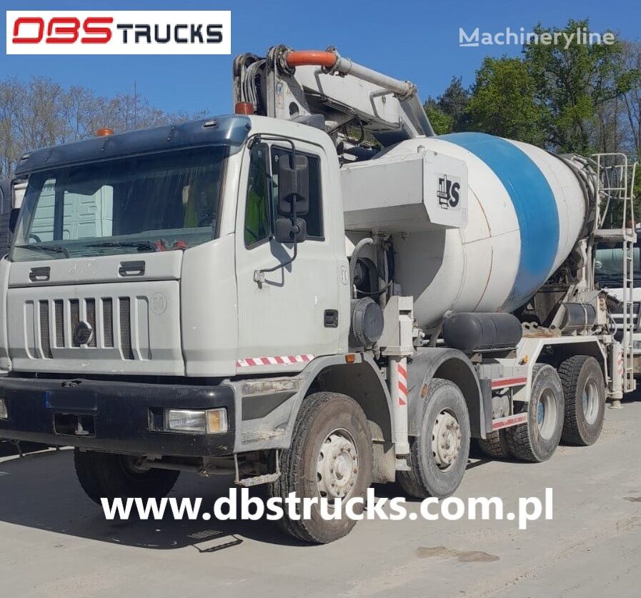 Sermac  on chassis Astra 84.40 concrete pump
