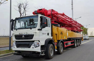 new Sany  X-6RZ  on chassis Howo ZZ5547V42KGF1 concrete pump
