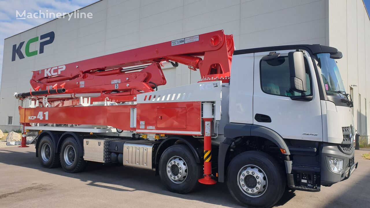 new KCP 41ZX5150  41ZX5150 on chassis Mercedes-Benz concrete pump