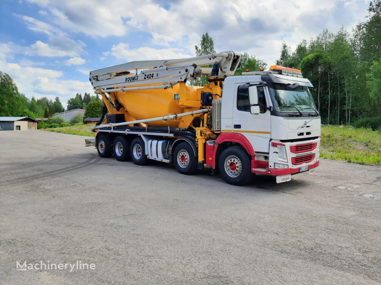 Imer SCP 60/55    on chassis Volvo FM 420 concrete pump