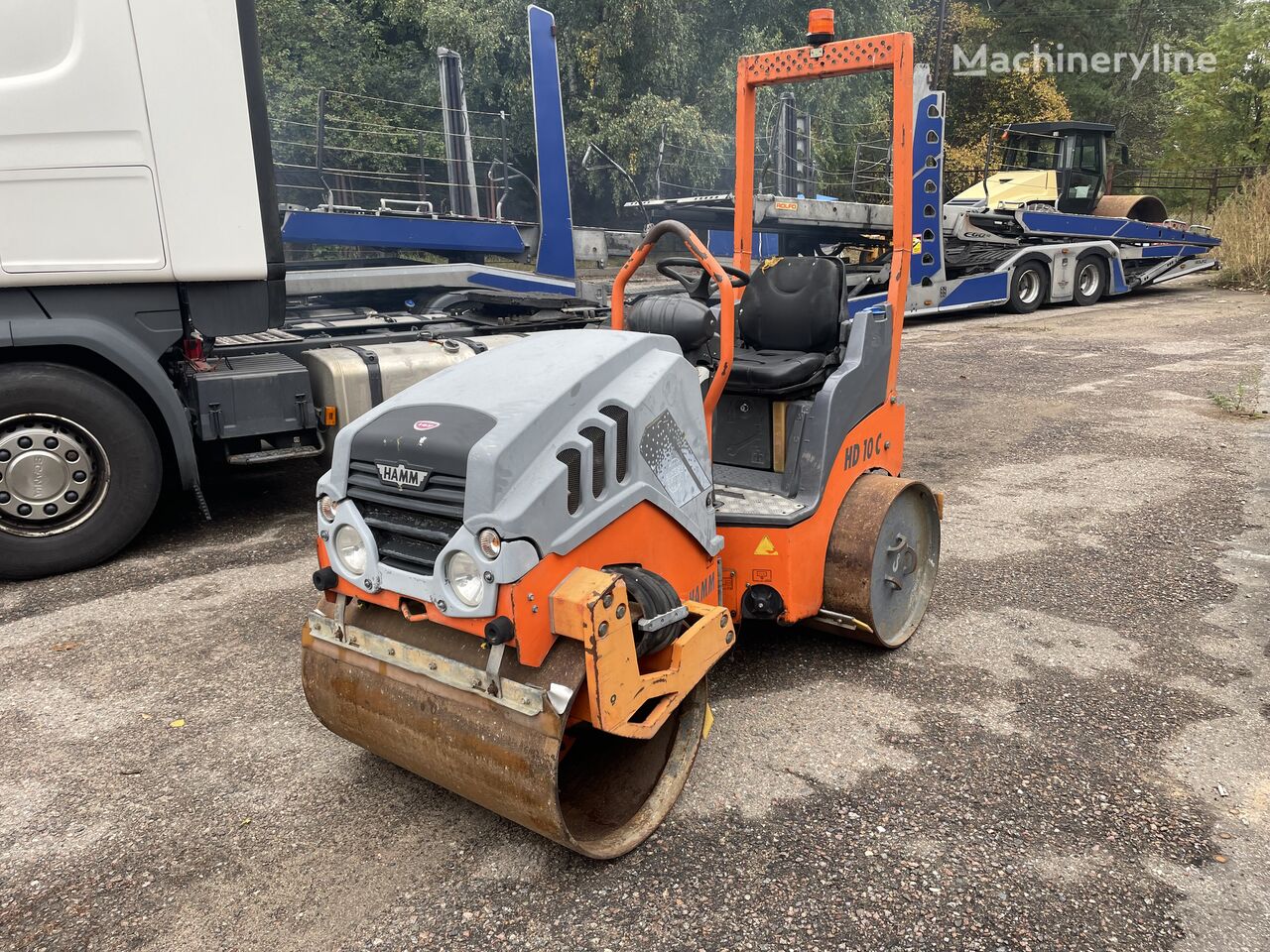 Hamm HD 10C VV mini road roller