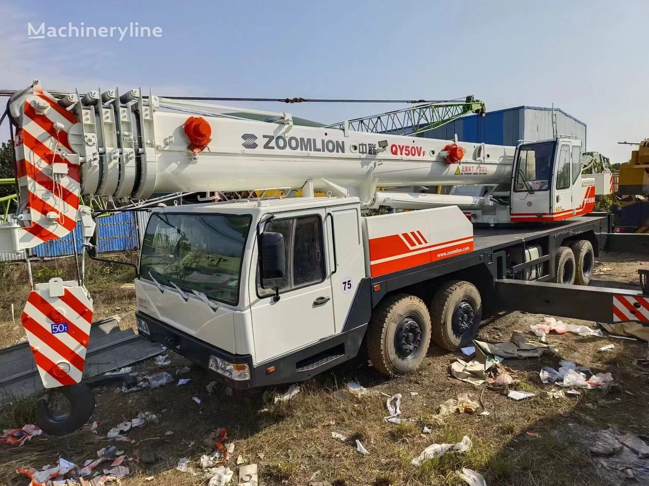 Zoomlion 50 ton mobile truck crane mobile crane