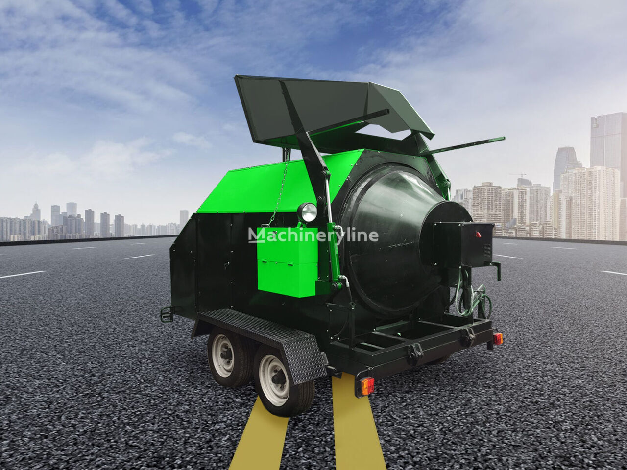 new Ticab  Asphalt Recycler RA-800