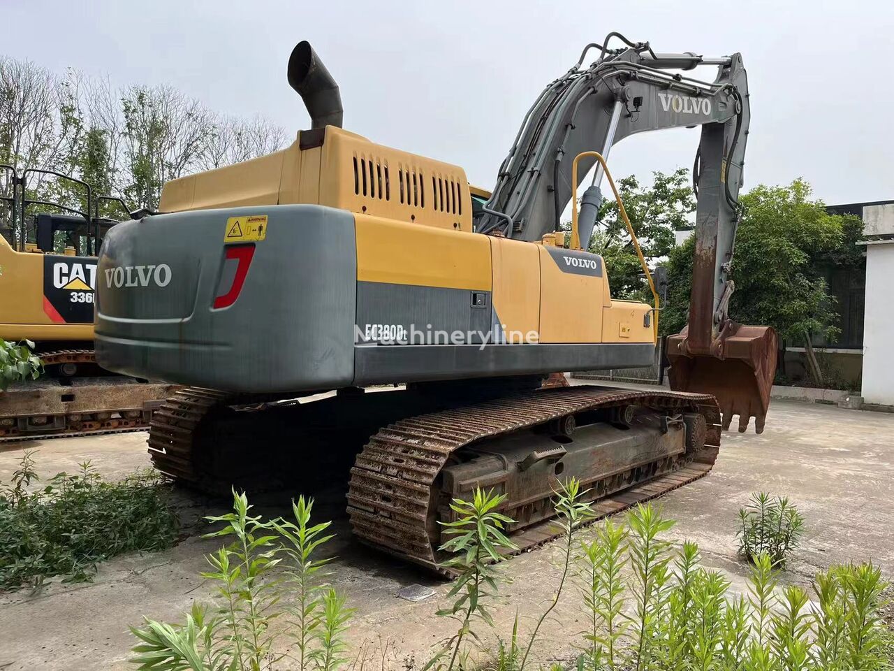 Volvo EC380D tracked excavator