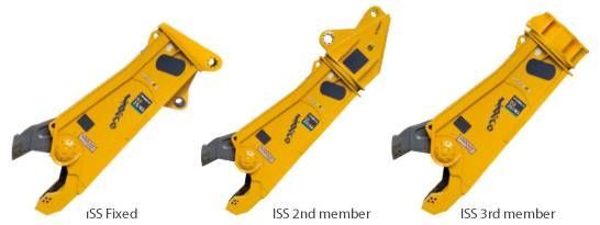 new Indeco ISS 10/20 hydraulic shears