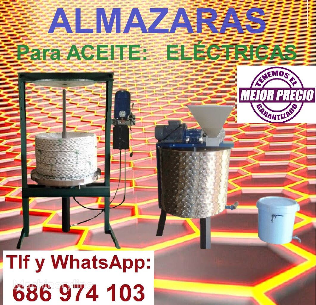 new ALMAZARAS Prensas ELECTRICAS. con MEZCLADORA butter churn
