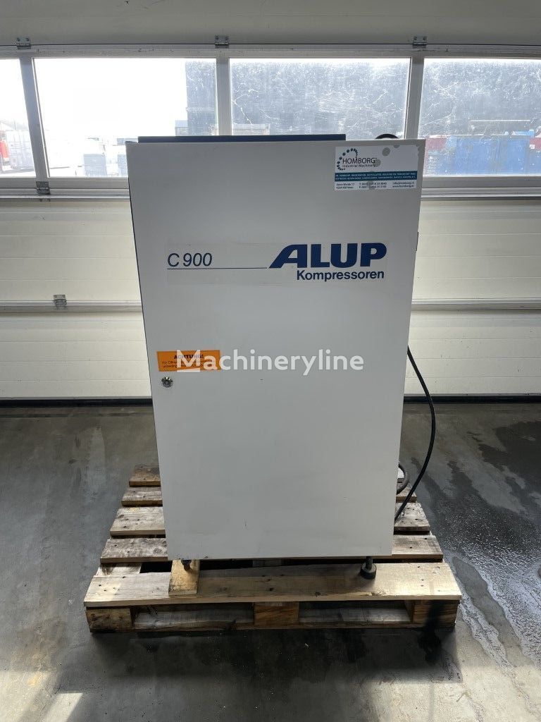 Alup C900 Silent zuigercompressor, 5,5 kW, 750 L/min. 10 Bar stationary compressor