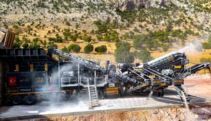 new FABO PRO-150 MOBILE CRUSHING SCREENING PLANT WITH WOBBLER FEEDER crushing plant