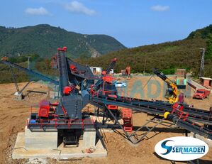 new SERMADEN FİXED CRUSHİNG-SCREENİNG-SAND WASHİNG PLANT crushing plant