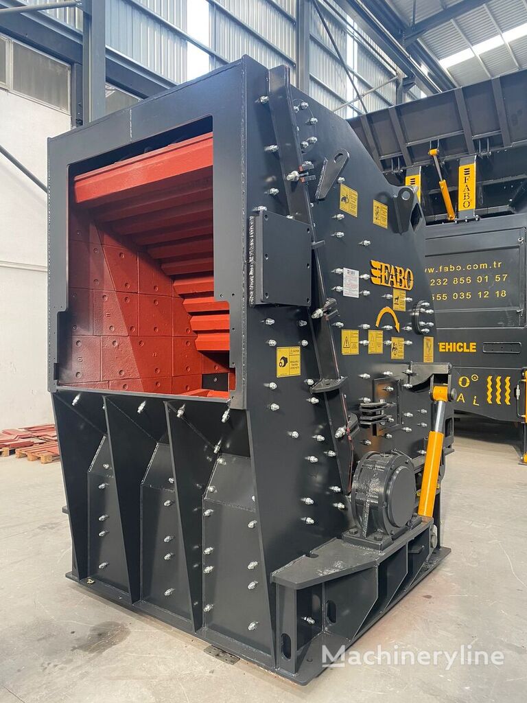 new FABO PDK-150 SERIES PRIMARY IMPACT CRUSHER | AVAILABLE IN STOCK