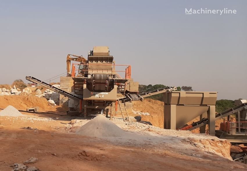 new Constmach Mobile Rock Crushing Plant High Capacity and Quality jaw crusher