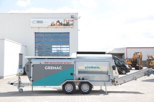 new Gremac e1 Radmobile Trommelsiebanlage mobile crushing plant