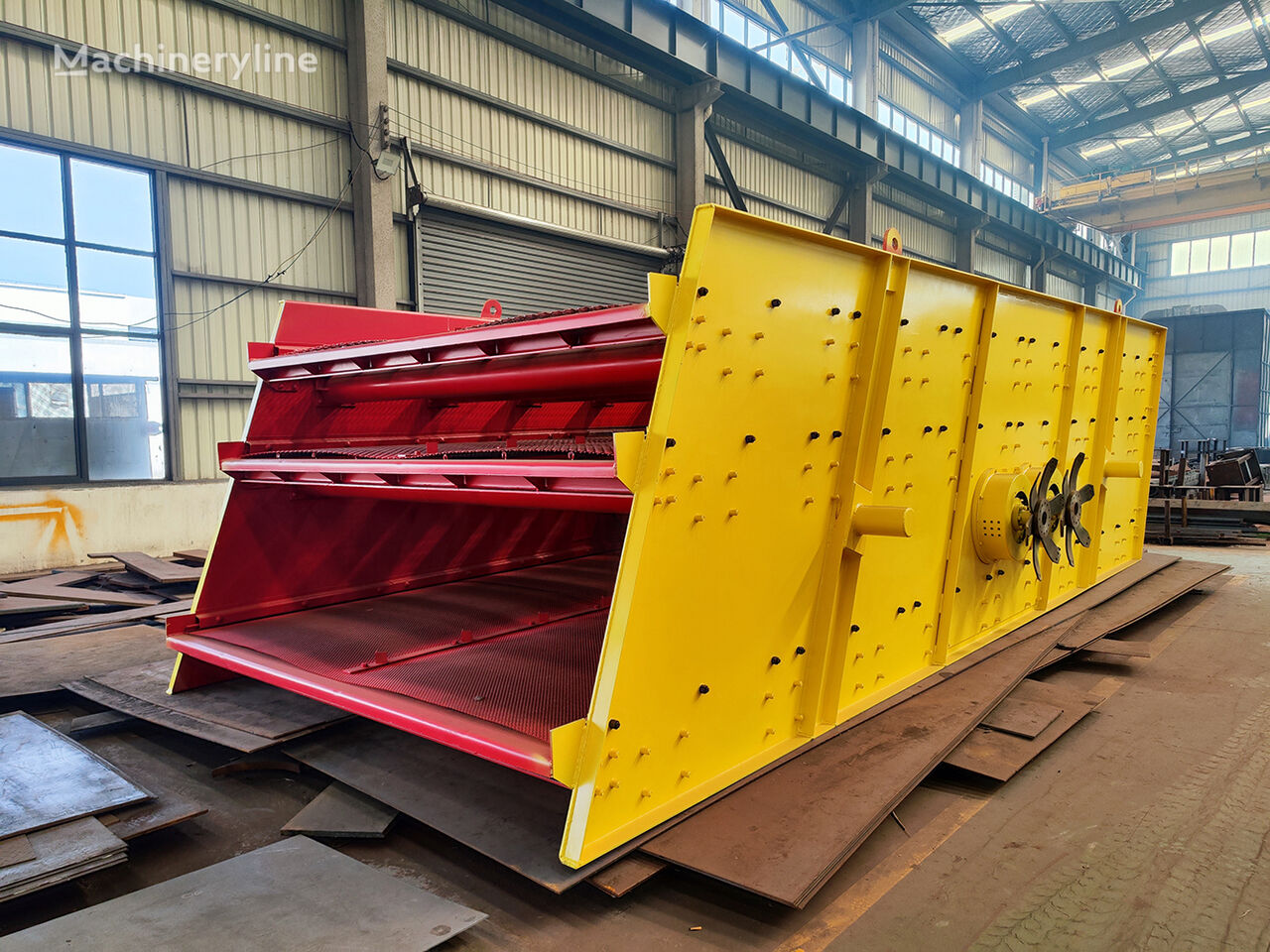 new Kinglink 3YK3072 Big Inclined Vibrating Screen With Double Mechanisms