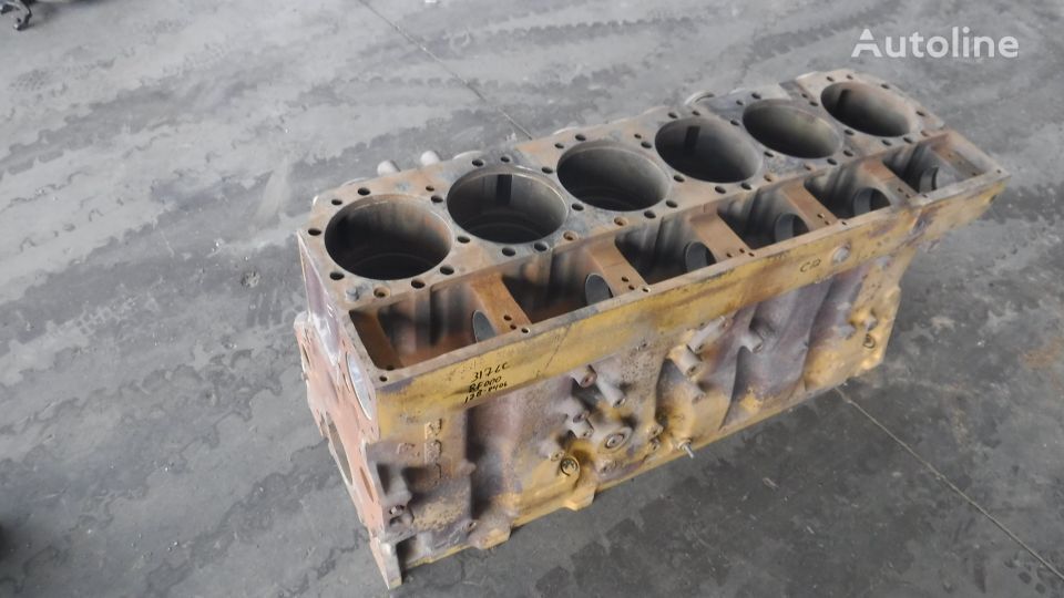 128-0406 cylinder block for Caterpillar 3176C excavator