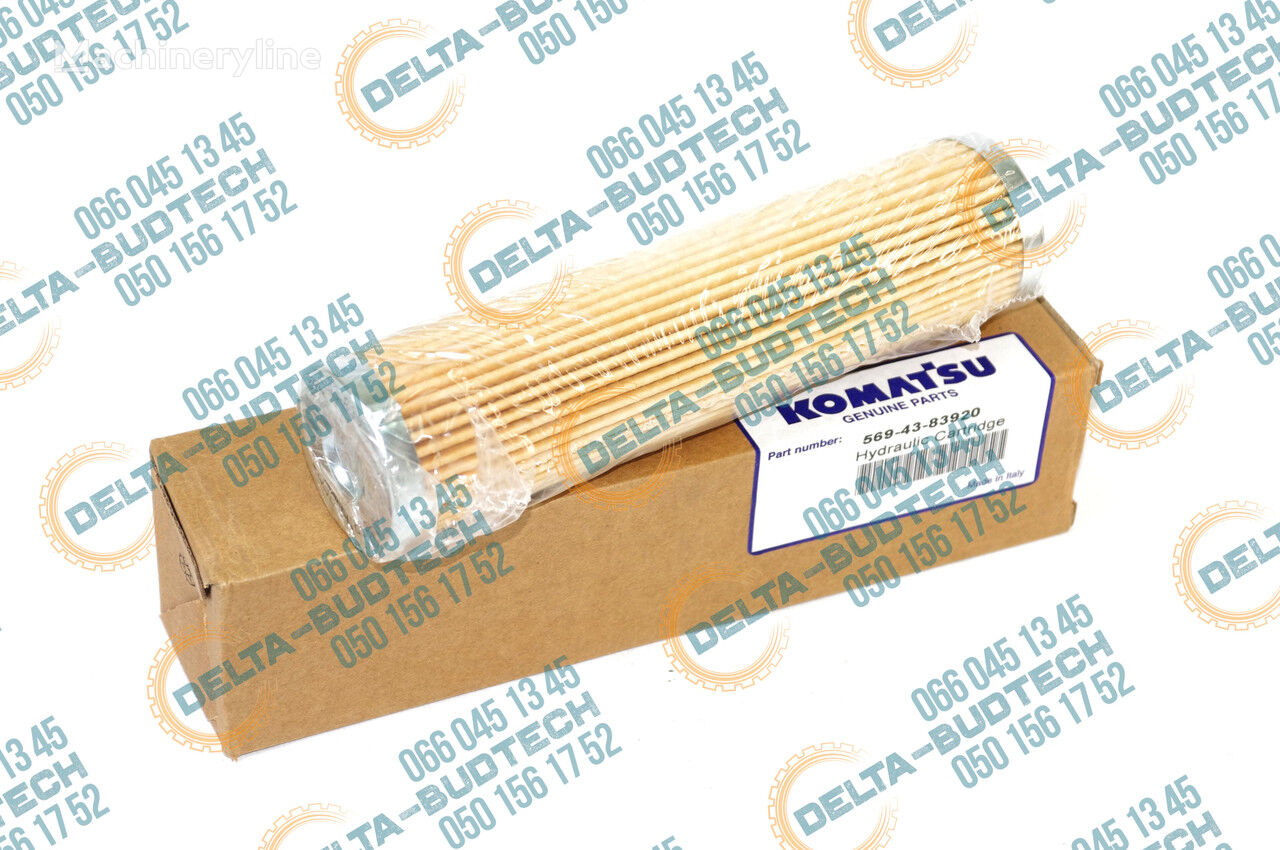 hydraulic filter for Komatsu excavator